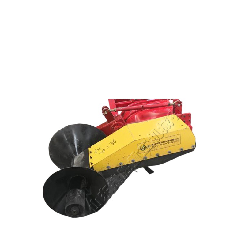 Máquina de construcción de cresta offset tractor trasero 400 tipo punzonadora agrícola arrozal campo seco máquina de elevación de cresta bilateral única