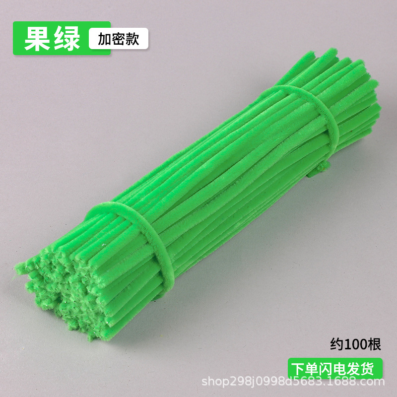 Fábrica de cabello recto inteligente varilla de torsión 7.5mm cifrado mezcla creativa DIY al por mayor mano de jardín de infantes