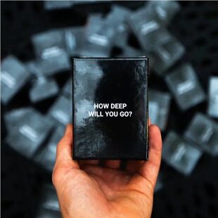 Howdeepwillyougo? Parent-Child Strategy Puzzle Board Game Card Game Card Gift Family Interaction