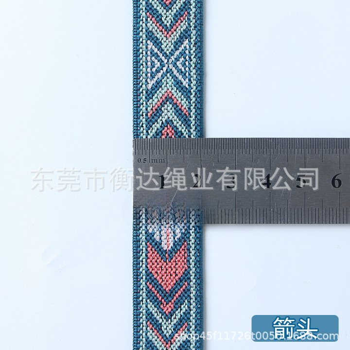 Bandas elásticas jacquard étnicas, reloj de mano jacquard bohemio, ancho de banda 1.5cm ~ 2.5cm, una gran cantidad de goma en stock