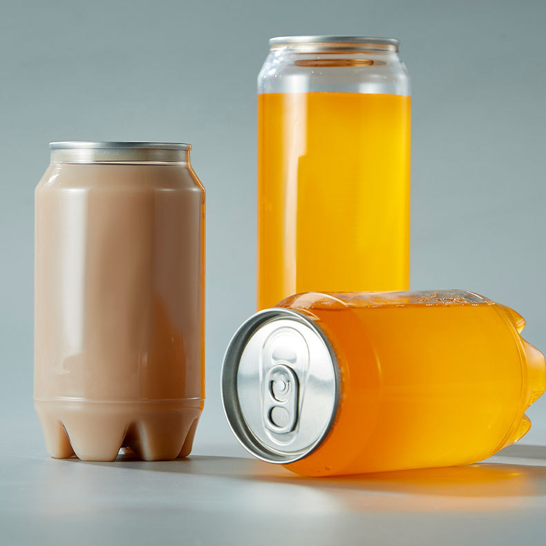 PET蓋付きプラスチック缶密封飲料瓶ミルクティーコーヒー気泡水飲料楊枝甘露ペットボトル|undefined