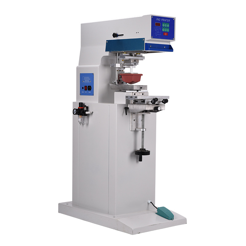 Máquina de impresión de almohadilla neumática TG Máquina de impresión de almohadilla neumática automática Máquina de codificación de tinta de raspador de taza de aceite Máquina de marcado