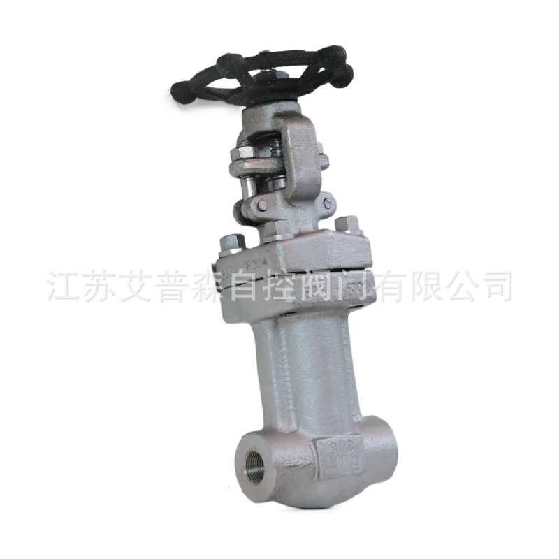 A105波纹管焊接截止阀 WJ61W-800LB不锈钢锻造波纹管截止阀