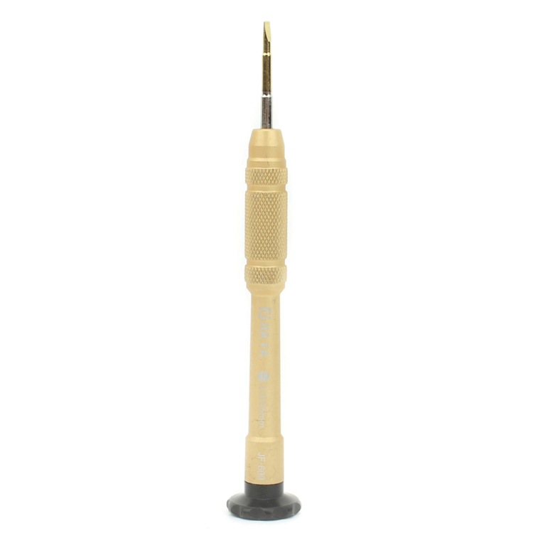 JIAFA JF-609-2.0 Una palabra 2.0 x 25mm herramienta de reparación de destornillador (color: oro)