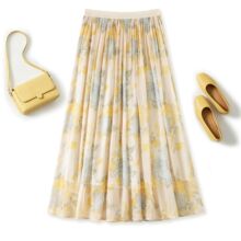 B2684�����¿ʽ�黨����ȹŮ�����@�����L��A��ȹѩ����[ȹ