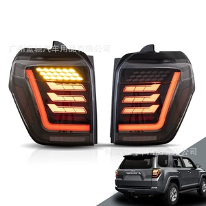 Подходит для 10-23 Toyota Speedmaster светодиодные задние фонари в сборе 4runner модифицированные черненые динамические задние фонари