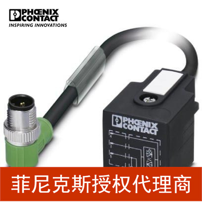 菲尼克斯传感器/执行器电缆SAC-3P-M12MR/1,5-PUR/A-1L-Z