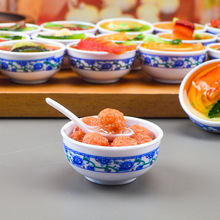 仿真食物4cm碗模型冰箱贴diy配饰食玩过家家玩具厨房餐厨娃娃屋