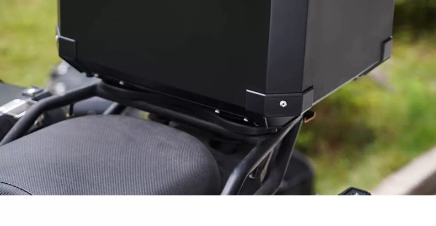 Electric Bicycle Trunk, Large Capacity, Large Luggage Box, Aluminum Alloy Tail Box, Universal Non-Motorcycle Tail Box