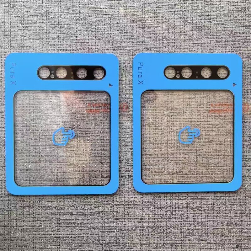 Suitable for Huawei PuraX lens film outer screen positioning suit seconds paste pura x small outer screen tempered film seconds paste