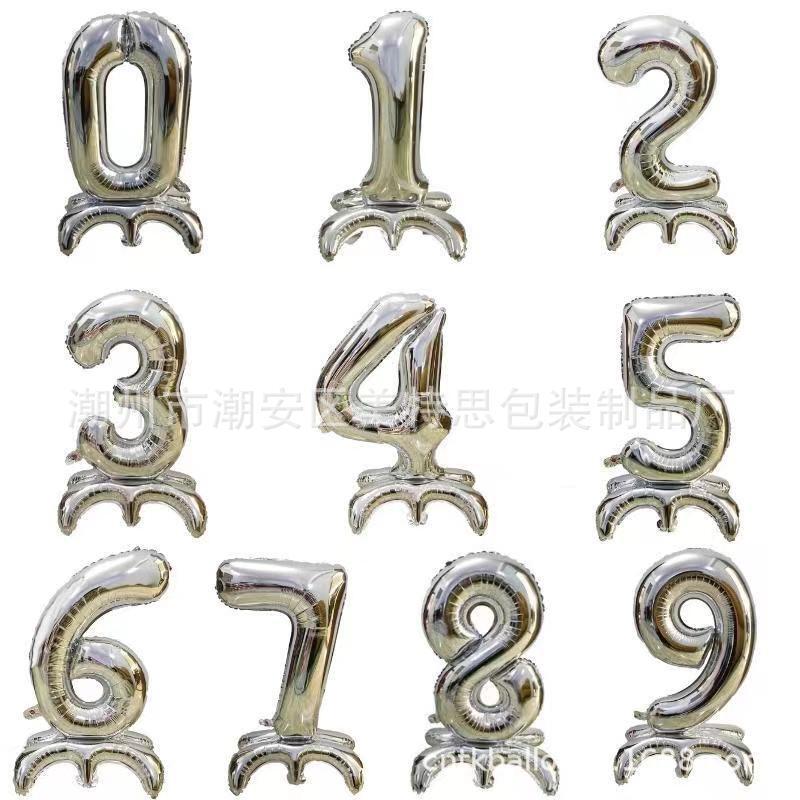 32インチ縦型数字風船アルファベット風船結婚誕生日パーティー祝日クリスマス誕生日ハロウィーン|undefined