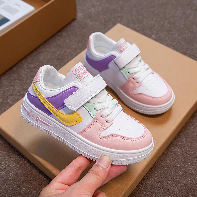 Zapatos para niñas para estudiantes 2025 modelos de primavera y otoño, zapatos deportivos para niños de mediana edad, zapatos para bebés, zapatillas casuales, zapatos para niños para niñas