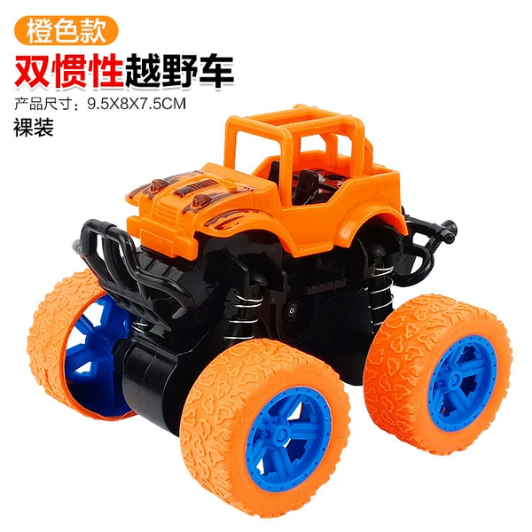 Orange inertia SUV
