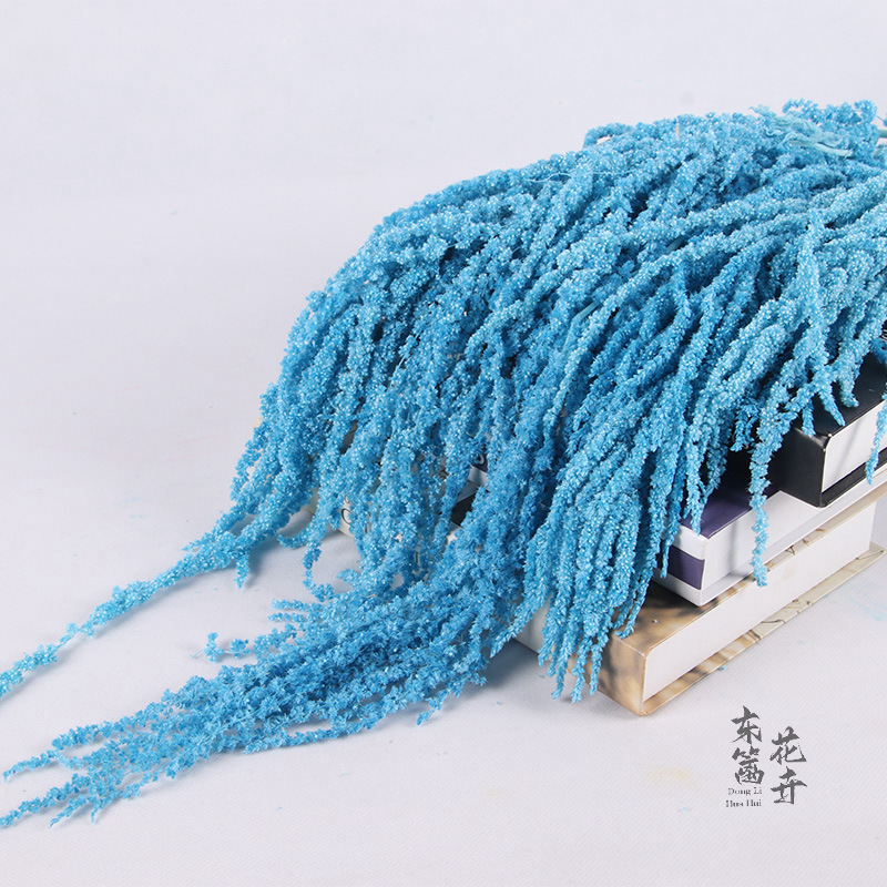 Arroz colgante de vida eterna, flores colgantes de Roulisi, flores reales, flores perpetuas, arreglos florales de boda, decoración de paredes, flores secas tridimensionales al por mayor