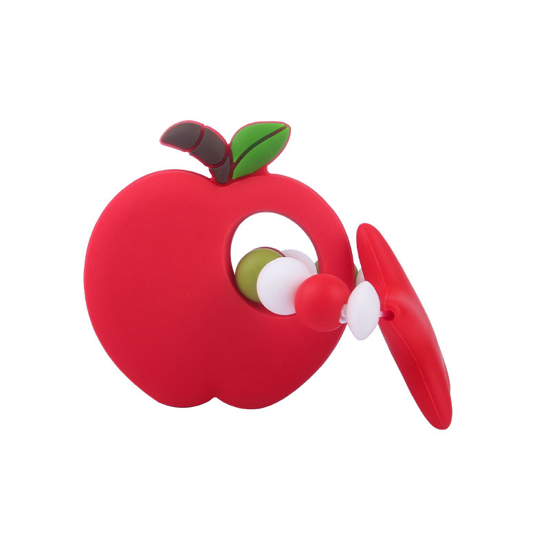 Nueva DIY creativo de dibujos animados de silicona fruta Big Star juguete teether fresa mango teether pulsera teether stick