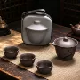 便携陶瓷车载紫砂茶具