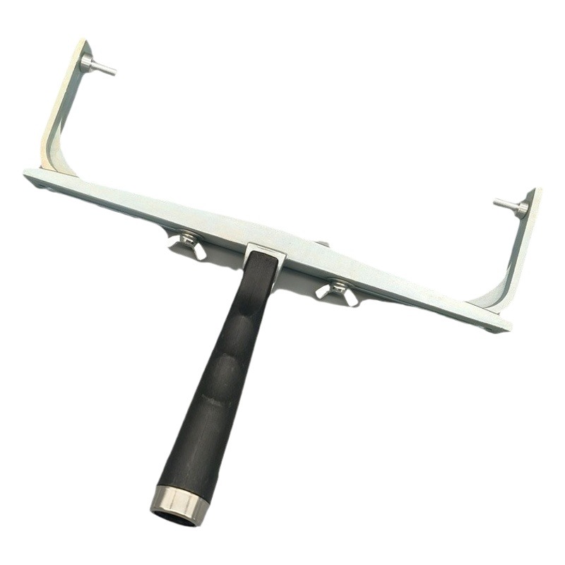 Soporte retráctil de 18 pulgadas con cepillo de rodillo de 18 pulgadas Soporte de rodillo de cepillo retráctil de aluminio