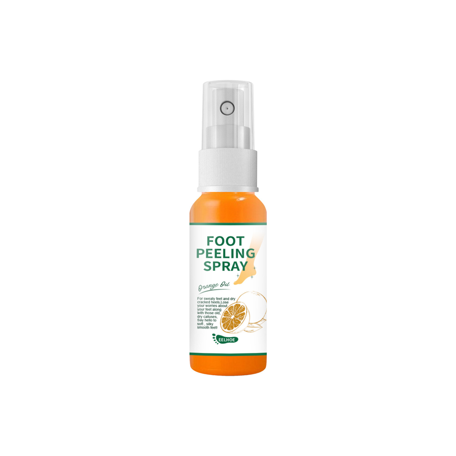 EELHOE Foot Care Spray, Green Tea Citrus Flavor Foot Heel Elbow Knee Moisturize Skin_voghion.com