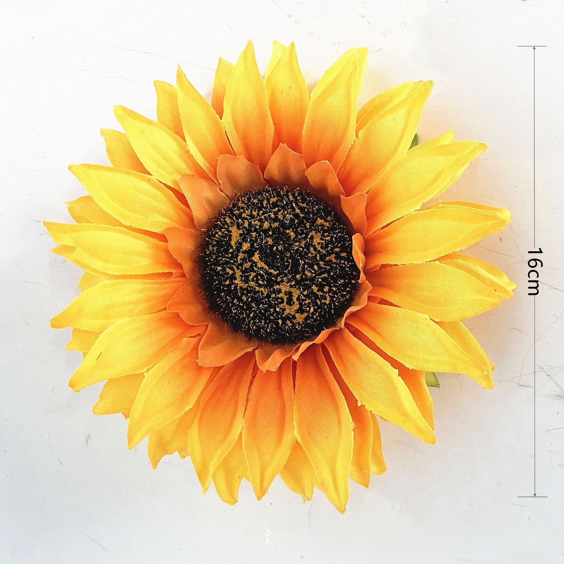 Especial transfronterizo para la producción de coronas de flores de sol pequeñas, pulsera de boda, suministro de cabeza de girasol de simulación de girasol