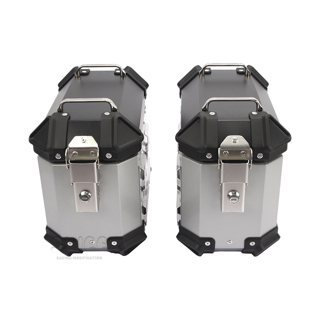 The New 18L Small-Capacity Motorcycle Aluminum Alloy Side Box Is Suitable for the Side Box and Trunk of the Niu Nine Electric Scooter