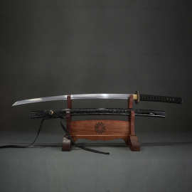 龙泉周匠一体手工日本刀东洋居合刀武士长刀外贸批发katana未开刃