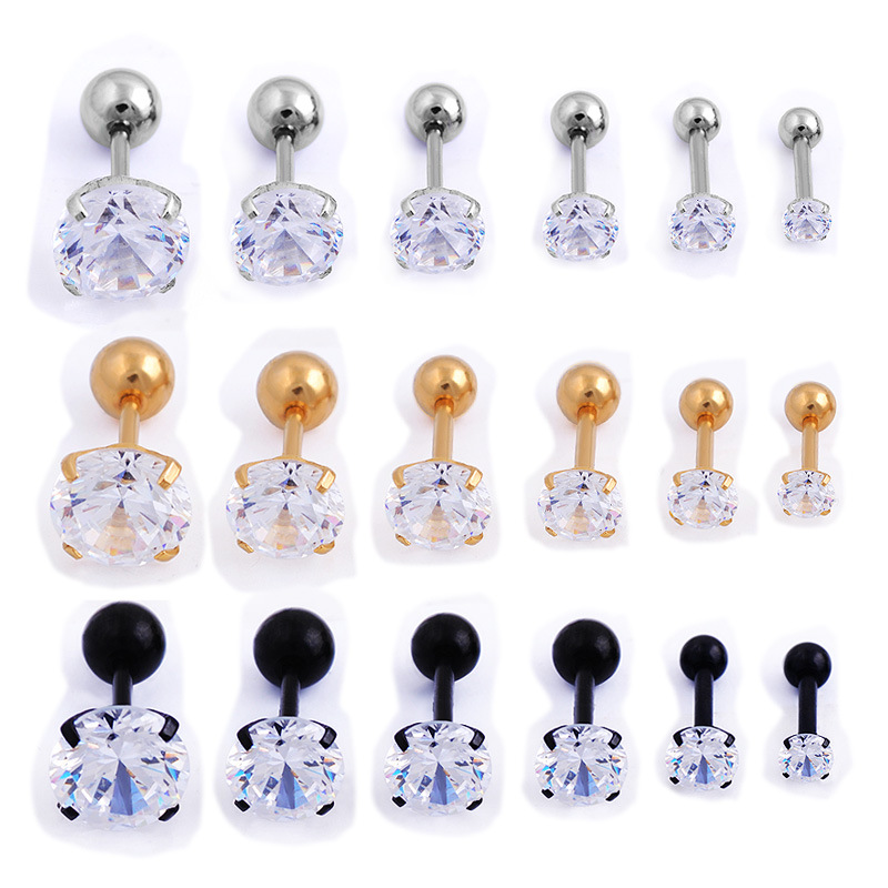 2Pcs-1-2-8-4mm-Zircon-Stone-Ea