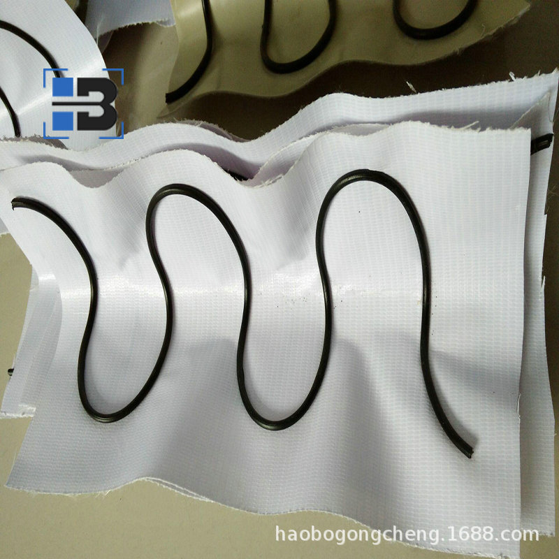 弹簧半圆管排水管透水软管隧道路基弹簧半圆排水管环向弹簧导水管