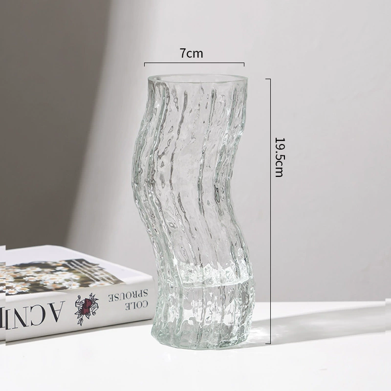 Творческие объятия Vase Hasels дом большая садовая стеклянная ваза для цветов бутылка цветов роза лилия сумка бутылки декор