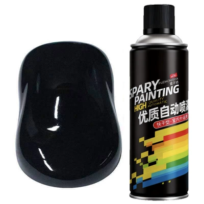 Avtomobil boyası Paint, Car Anti-Rust, Color Change - 39-black-450mlbottle-spray-paint