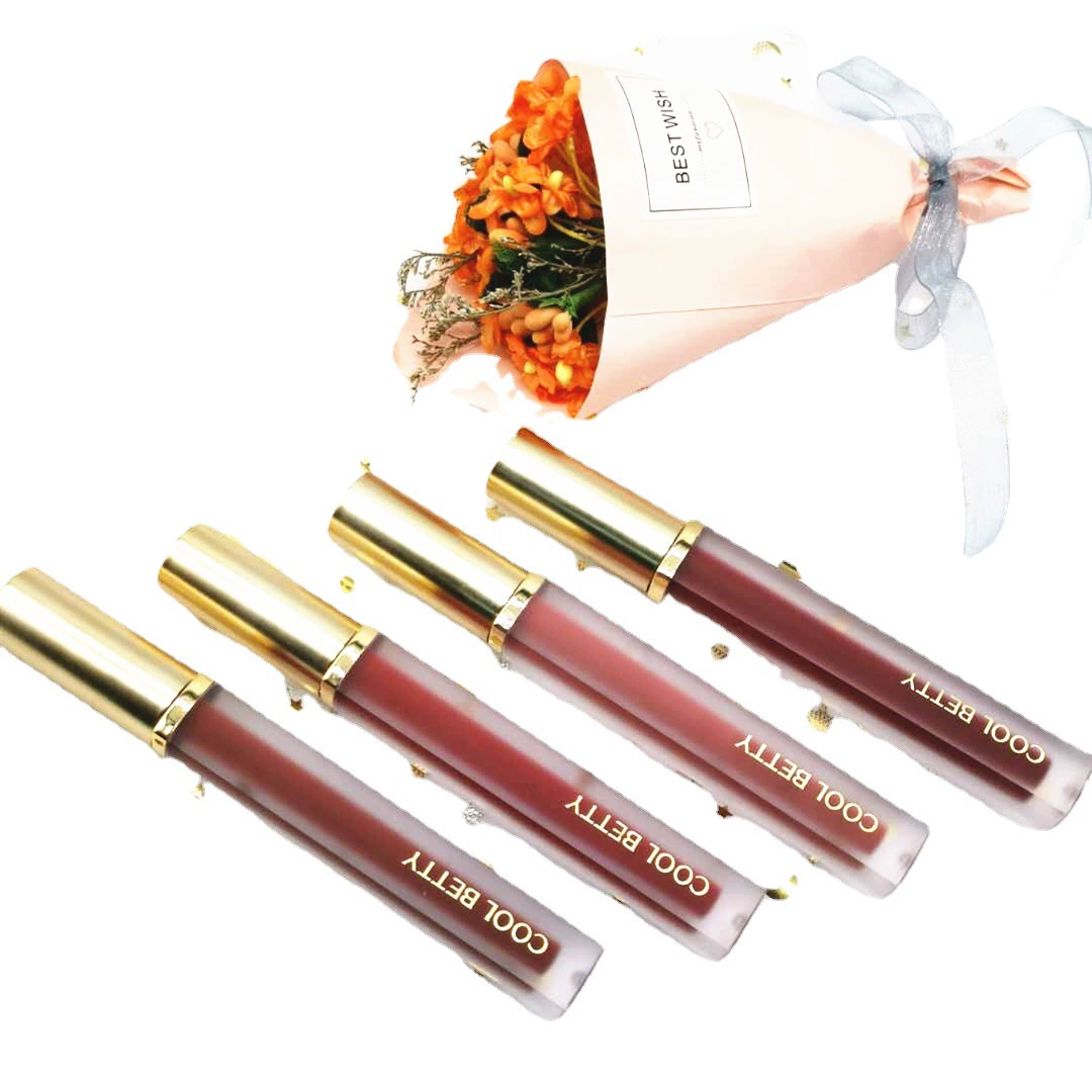 俏美人 Air Velvet Lip Glaze 21028 Не легко удалить макияж Томатный джем Тыквенный цвет Настоящий увлажняющий