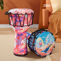zani African drum wholesale standard 10 adult professional lightweight drum kindergarten 8-inch children's tambourine percussion instrument
