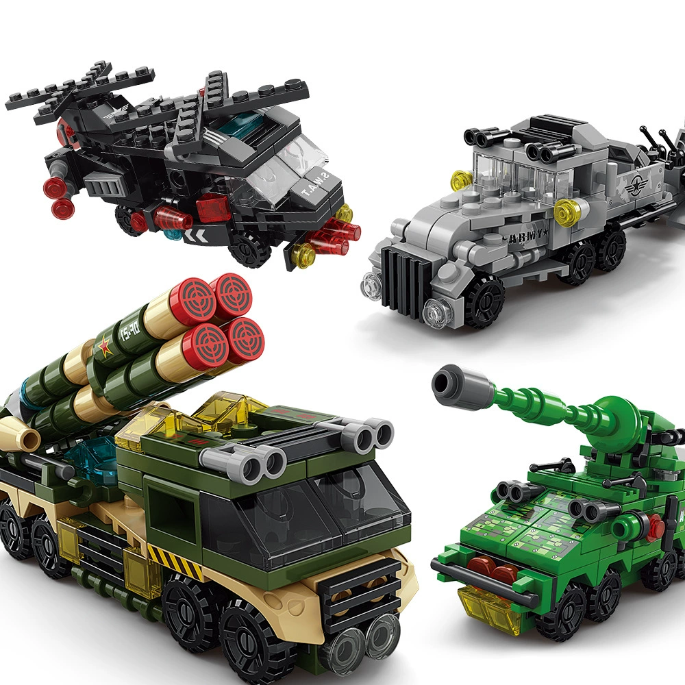 Китайские строительные блоки для детей мальчиков и девочек головоломки сборка небольших гранулированных строительных блоков совместимы с Lego стойло diy игрушки