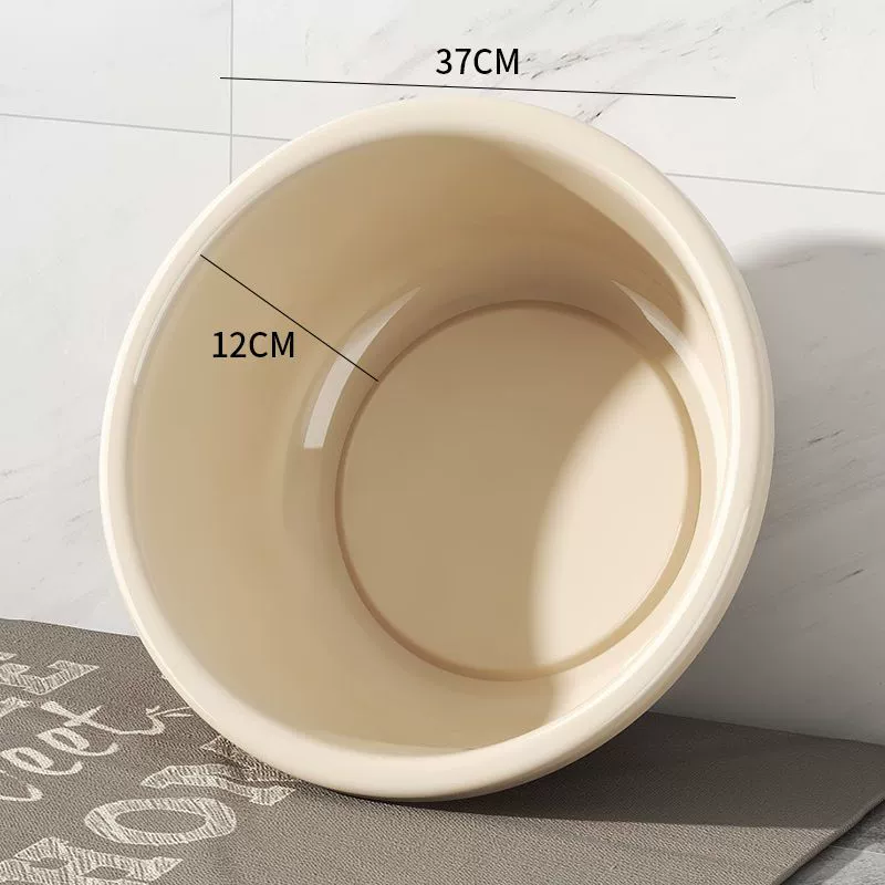Plastic bucket, handheld tub for home use for laundry, capacious washbasin, wholesale