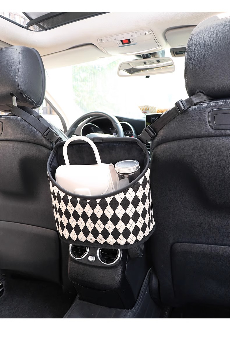 Car Middle Seat Storage Hanging Bag Car Bag Car Seat Car Net Bag Car Seat Back Storage Bag