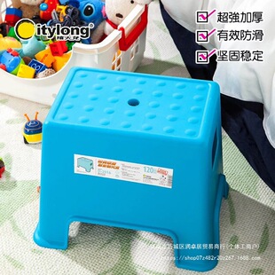 Xitianlong Living Room Bathroom Small and Medium Stool Shoe-Changing Non-Slip Household Bench Baby Kidsren Thickeneded Plastic Low Stool