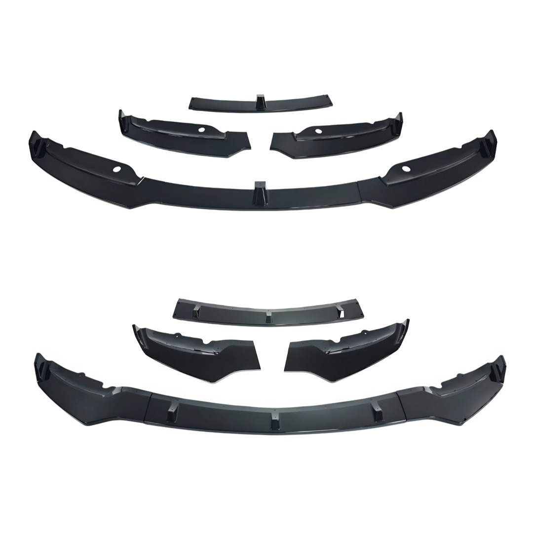 Suitable for 07-13 BMW X5 E70 regular version three-section front lip and rear spoiler small body kit decoration set