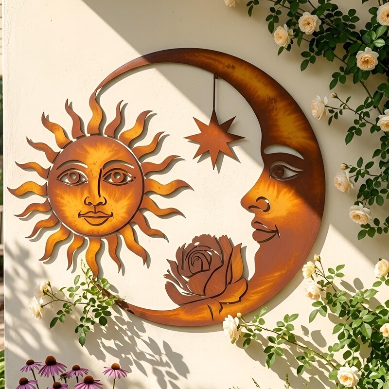 Cross-Border Laser-Cut Metal Crafts Direct Sales, Painted Uv Silhouettes, Cross-Border Iron Art Wall Decorations, Hanging Ornaments Cross-Border Laser-Cut Metal Crafts Direct Sales, Painted Uv Silhouettes, Cross-Border Iron Art Wall Decorations, Hanging Ornaments
