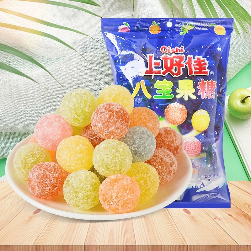 Shanghaojia Babao Fructose 96g Bulk Fruit Candy Children's Assorted Hard Candy Flavor Wedding Candy Nostalgic Snacks