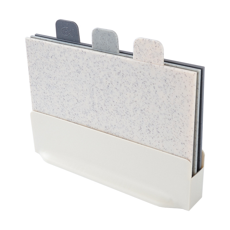 Color Box Household Plastic Classification Cutting Board Three-piece Set Cutting Board Vegetable And Fruit Cutting Board Cutting Board