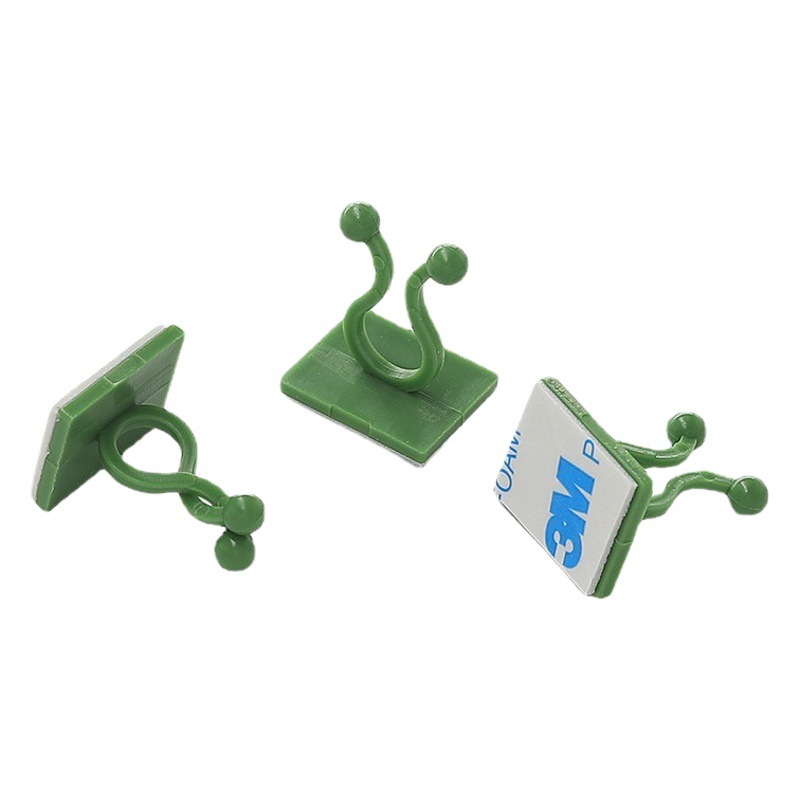 Rábano verde escalada artefacto hebilla de rábano verde Vine soporte de planta verde sin costuras gancho autoadhesivo de pared de escalada sin clavos