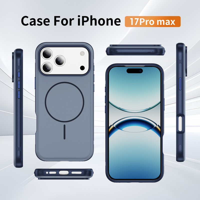 适用苹果17Pro iphone16proMAX壳16手机套15Pro壳磁吸防摔肤感硬|undefined
