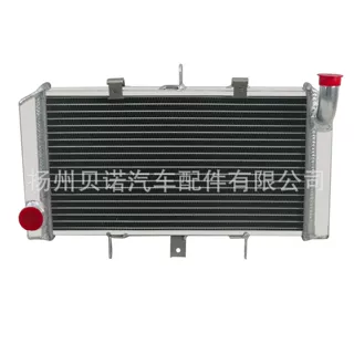 全新摩托车铝制水箱散热器适用于川崎Z1000、Z750 2007-2011