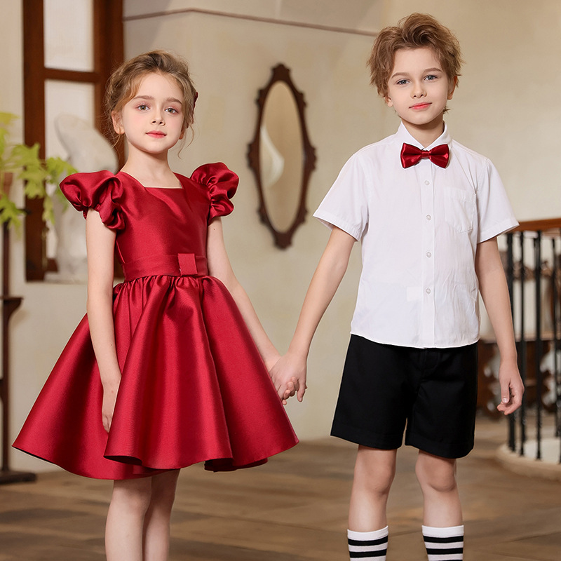 Trajes de actuación de coro para niños Trajes de actuación para escuelas primarias y secundarias de jardín de infantes de Liuyi