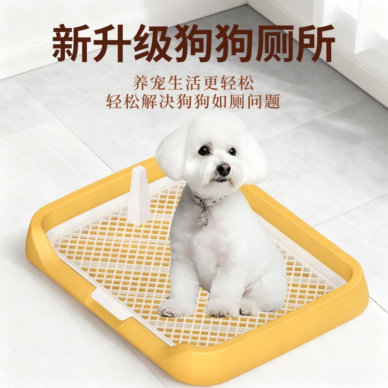 Inodoro para perros grandes columnas de limpieza fácil para mascotas inodoro para perros pequeños y medianos a prueba de salpicaduras urinando inodoro para perros
