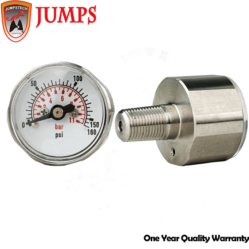 供应费希尔DVC6010阀门定位器用压力表28mm不锈钢11bar