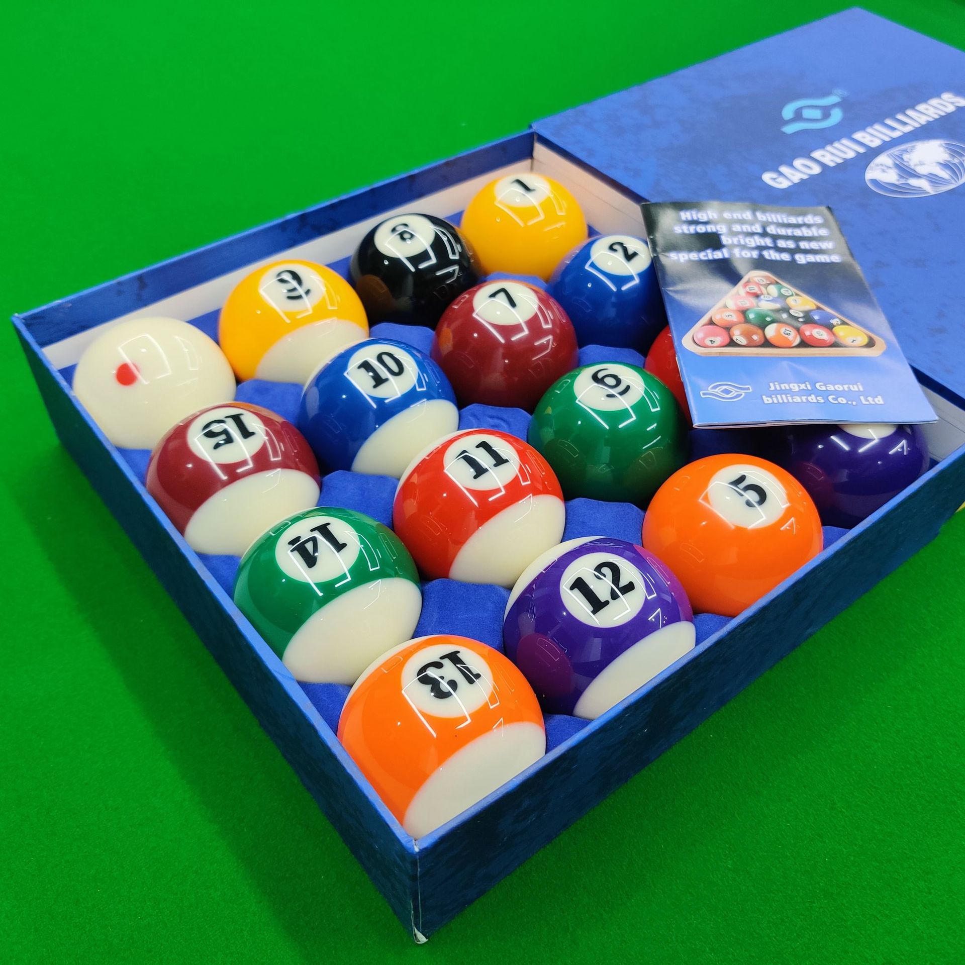 Americano 8A billar Grande Mediano y ocho billar estándar bola de cristal 57,2mm bola casa