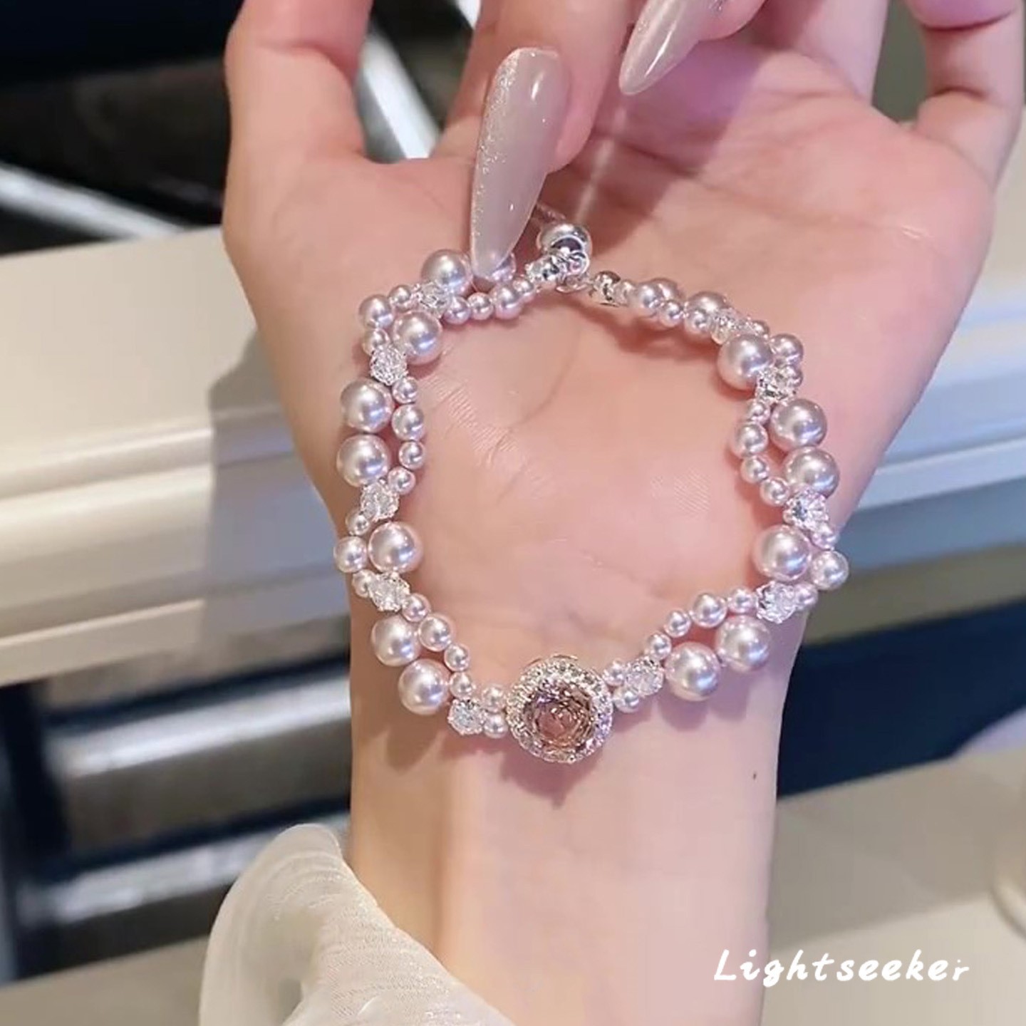 Fuchsia bracelet