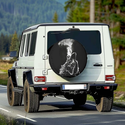 Spare wheel cover: Sunscreen Car Tire Protective - 14in-tuqilangbz50-2