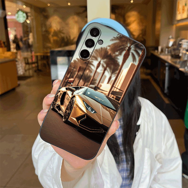 Samsung S25Ultra Mobile Phone Case A17 Suitable for A54 Cool Sports Car S26 Protective Case S24Tpu Supercar A06 Samsung S25Ultra Mobile Phone Case A17 Suitable for A54 Cool Sports Car S26 Protective Case S24Tpu Supercar A06