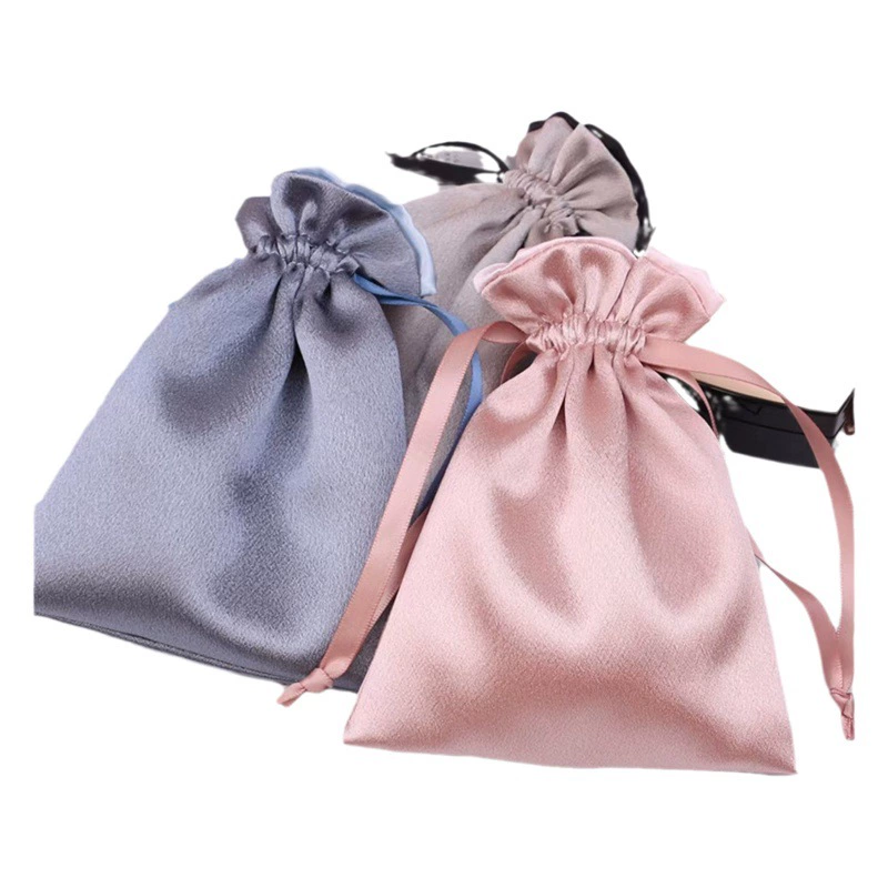 Фабрика прямых продаж шелковая губная помада сумка ювелирных изделий сумка для хранения шнурок карманы простой маленький тканый мешок